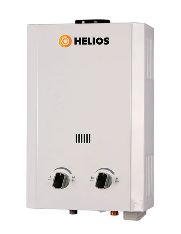 Calentador De Agua Instantáneo Helios Blanco 1 Servicio Gas LP LS-GI06P