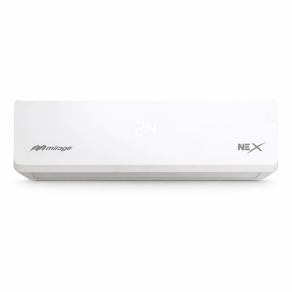 Aire Acondicionado Minisplit Mirage Nex 1 Ton 12000 BTU Convencional (ON/OFF) Solo Frío 110 V SETCHF120T