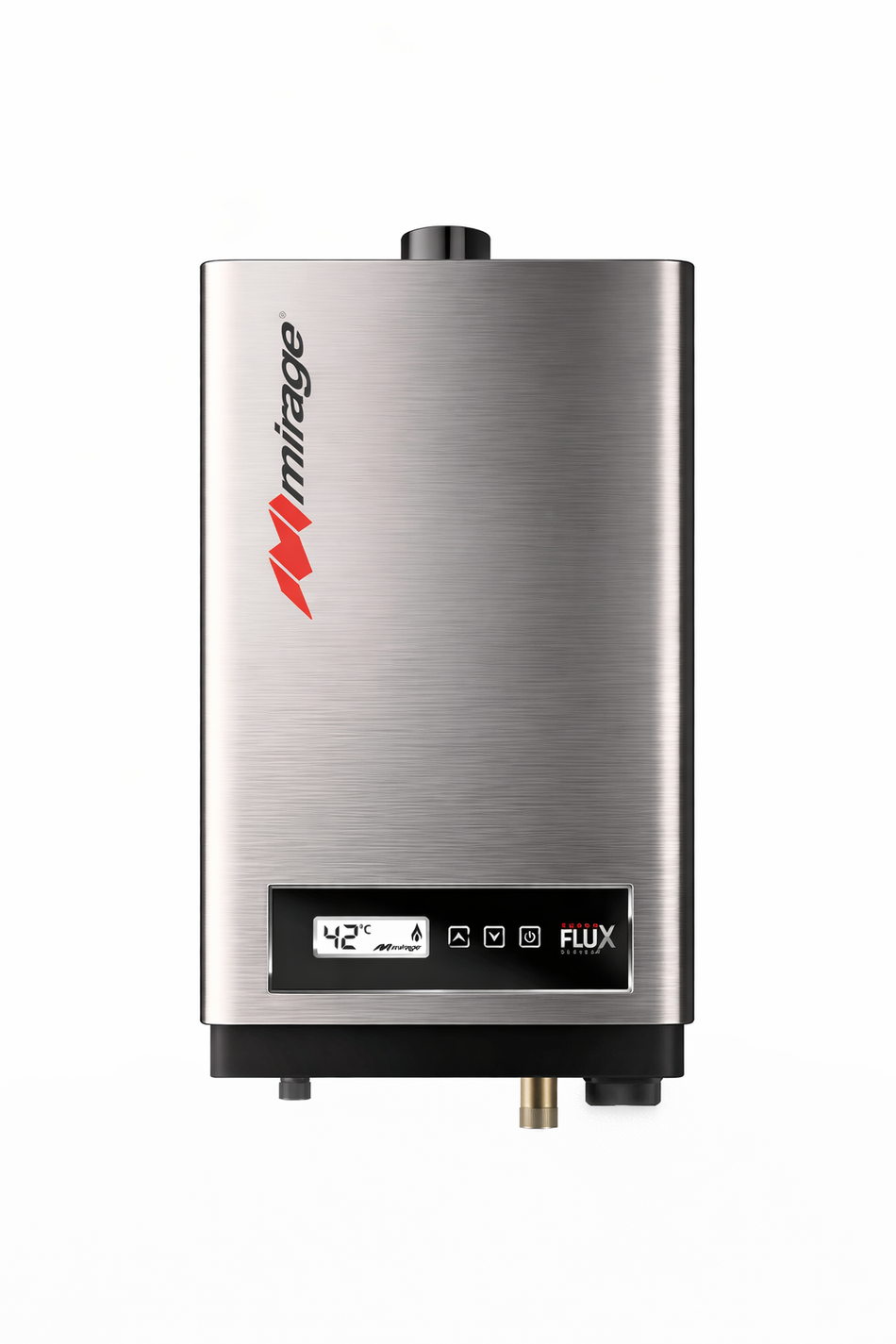 Calentador De Agua Mirage Inverter Plata Turbo Flux 2 Servicios Gas LP MBF16AF