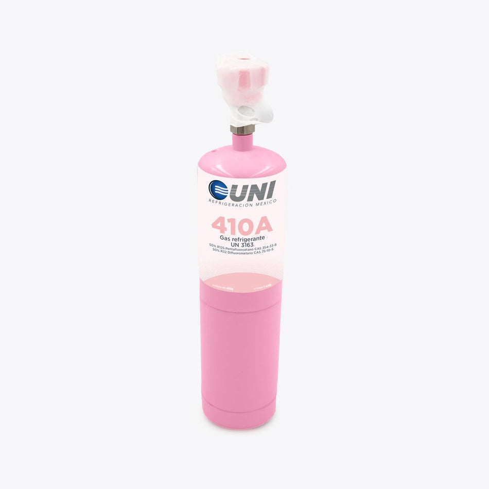 Lata Gas Refrigerante Uni R-410A 650 Gramos