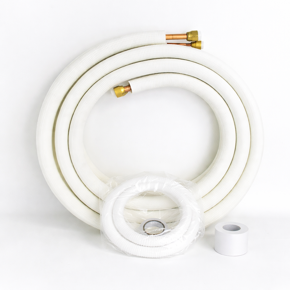 Kit de Instalación Mirage 1/4 x 1/2 para Minisplit 1 Ton - 1.5 Ton KITM1