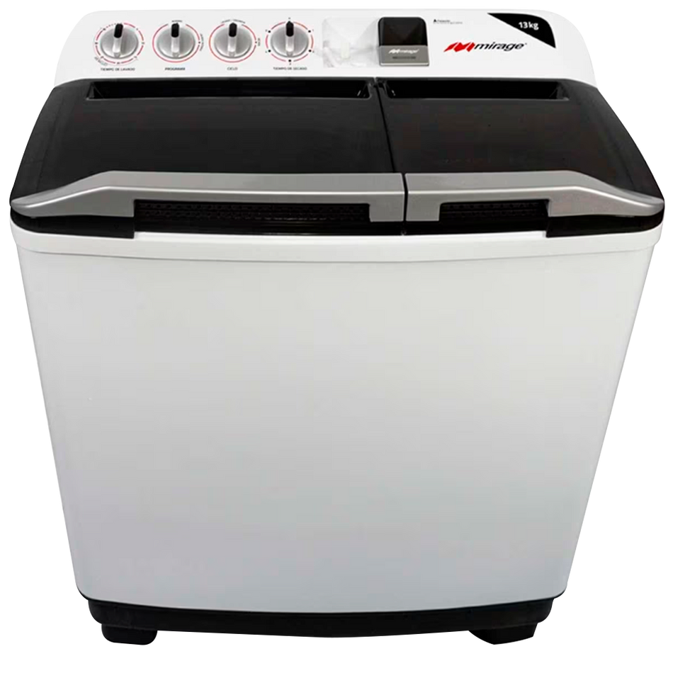 Lavadora Semi Automática Mirage 2 Tinas 13 KG