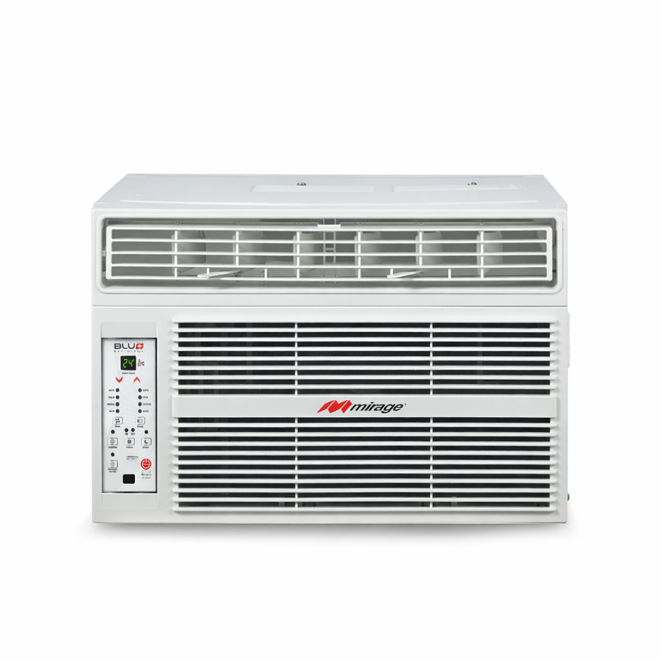 Aire Acondicionado De Ventana Mirage Blu Plus Efficient 1 Ton 12000 BTU Convencional (ON/OFF) Solo Frío 110 V MACC1211N